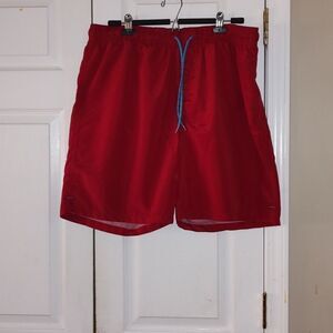 Old Navy Red Swim Trunks  Sz XXL NWOT